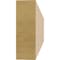 Ekena Millwork 2in. W x 6in. H x 24in. L Block Woodgrain TimberThane Rafter Tail, Primed Tan RFTUR02X06X24BLKRCPR - alternate 6